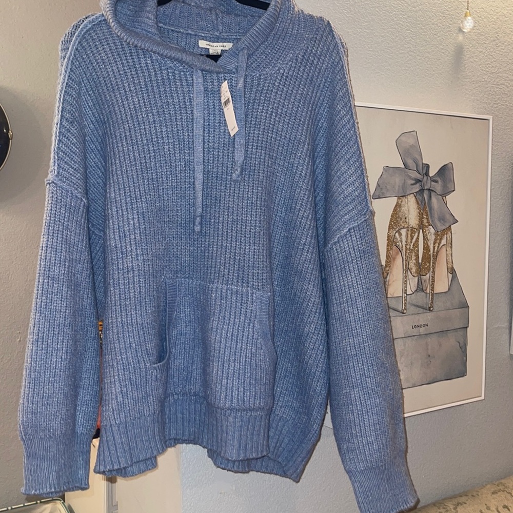AE knitted hoodie